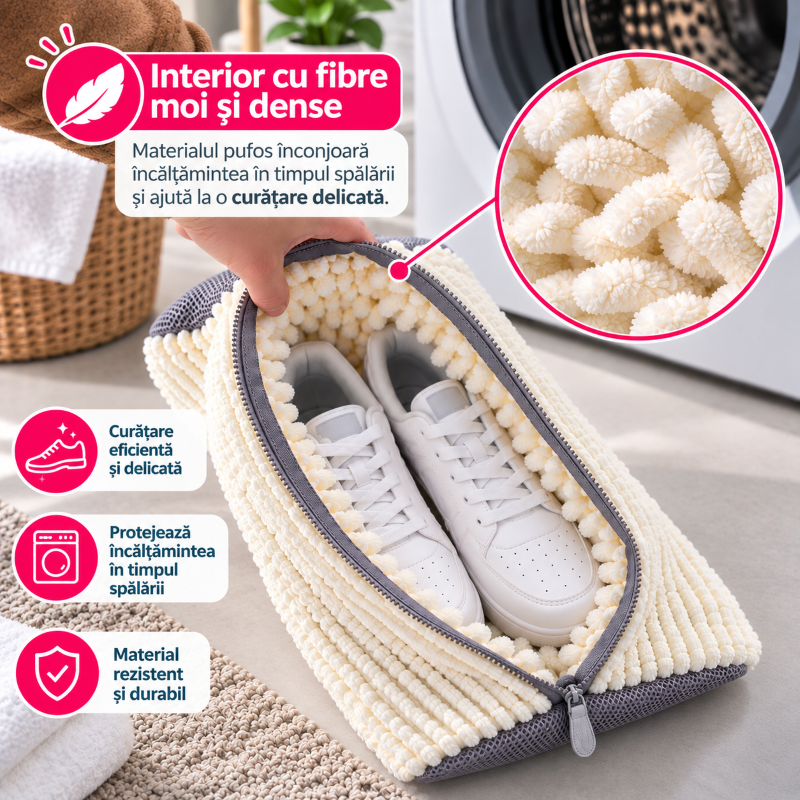 Interior cu fibre moi și dense
